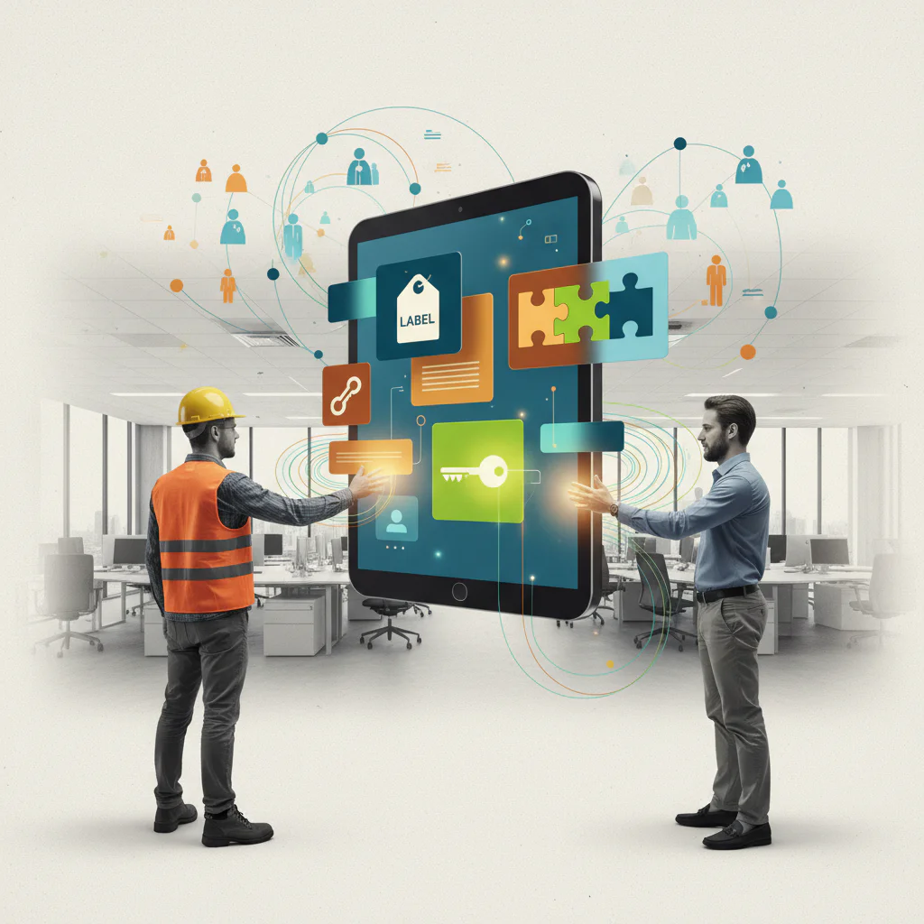 What is white label access in workforce?