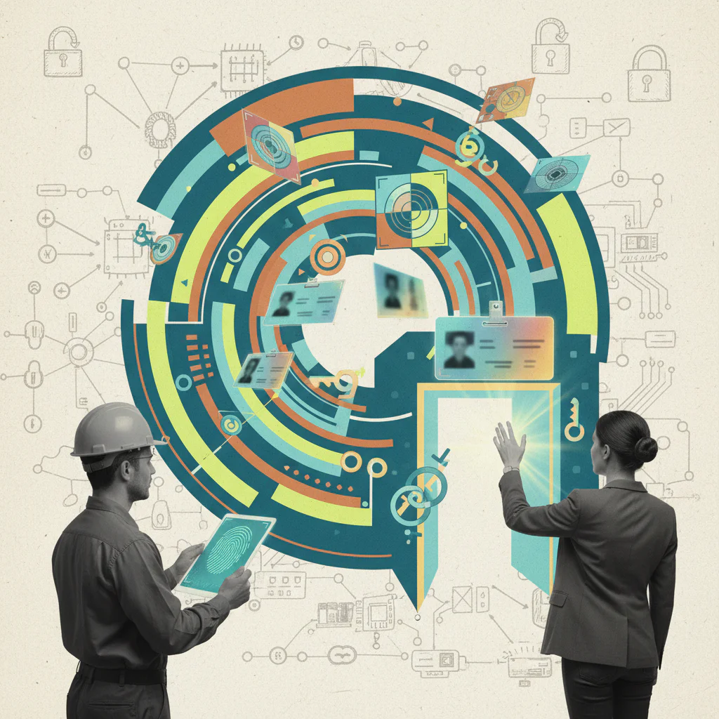 How do you verify identity of external staff?