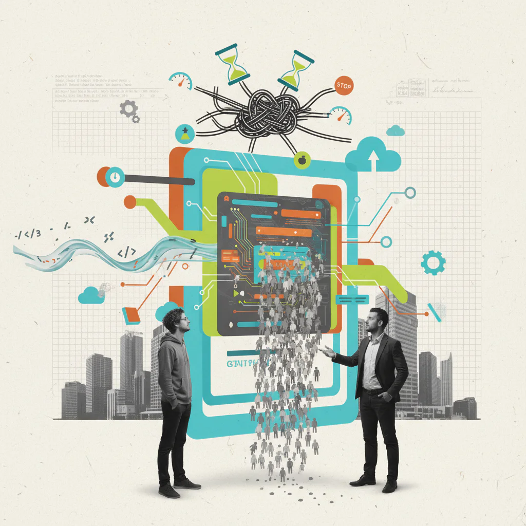 When do custom APIs slow down workforce scaling?