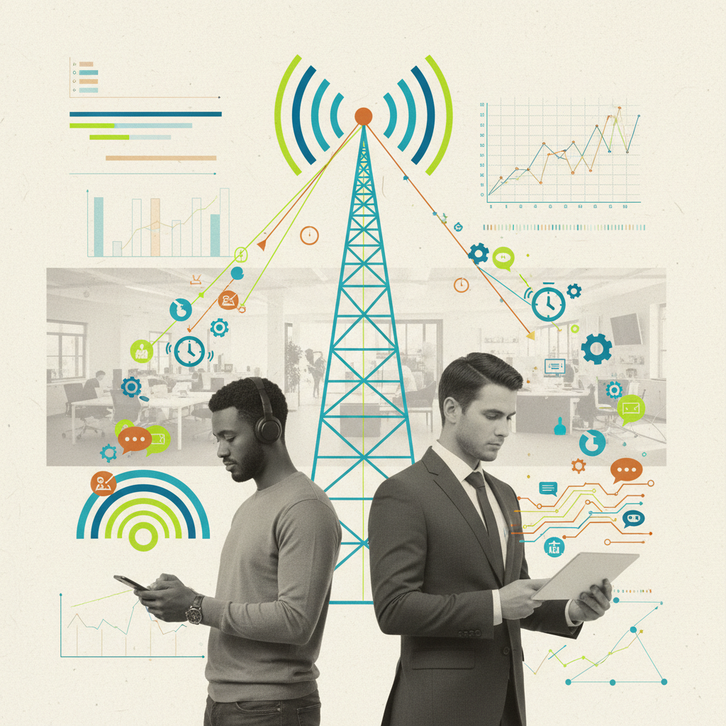 Do private gig broadcasts disrupt workforce ops?