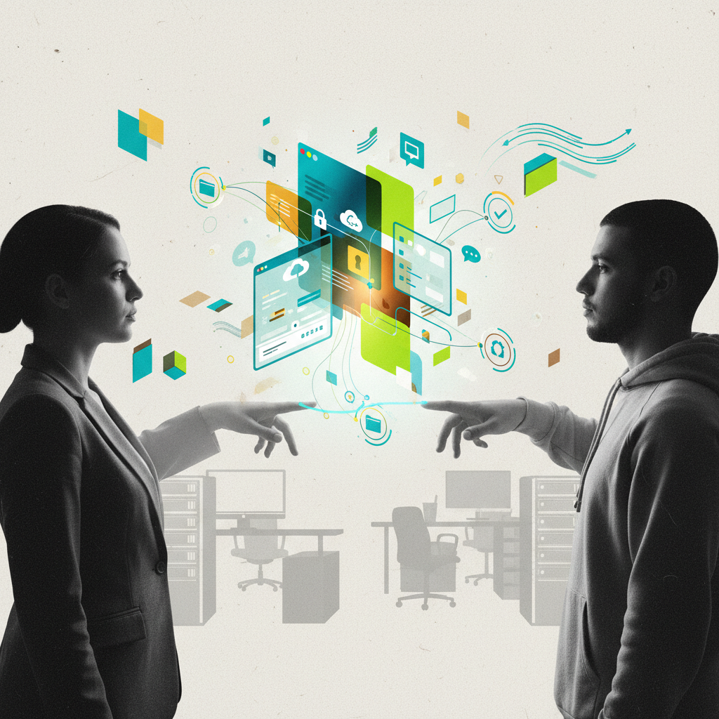 How do I pick a client portal for external teams?