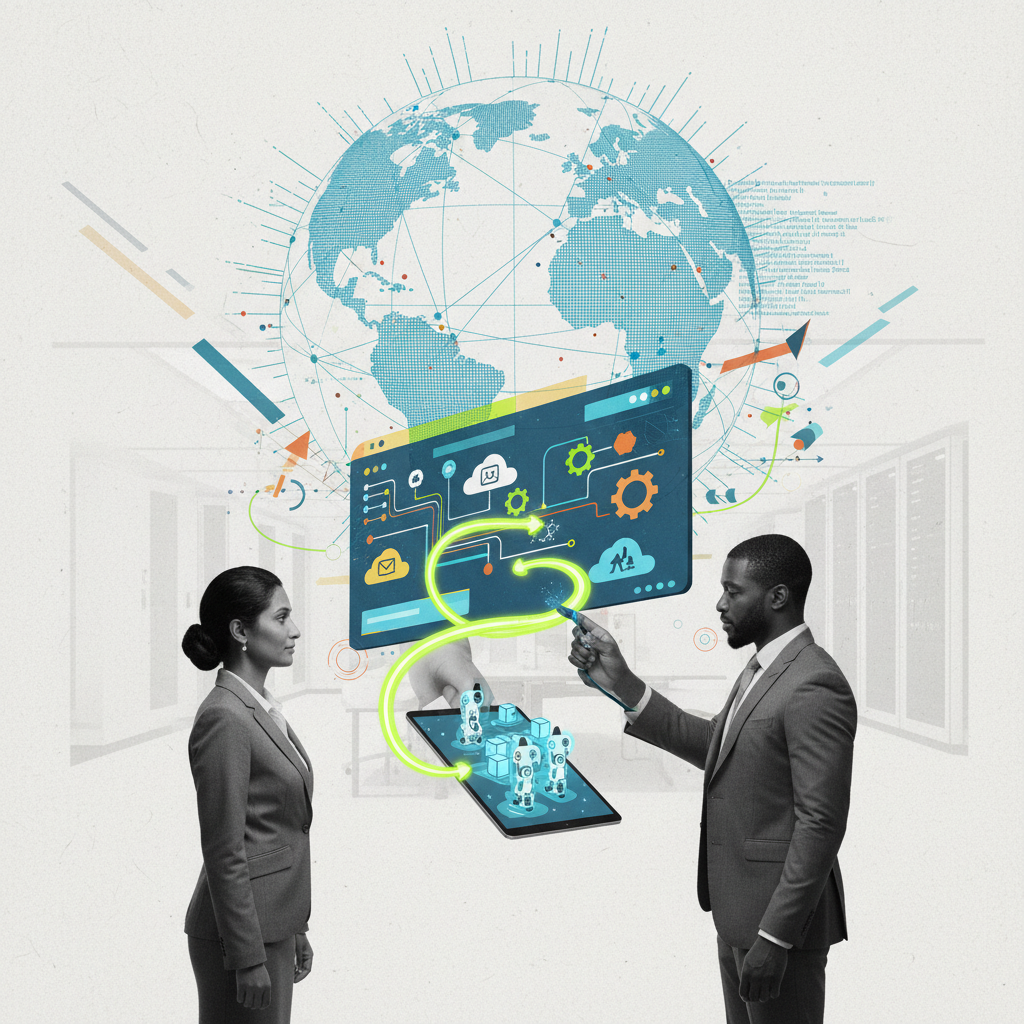 How can teams scale external work automation?