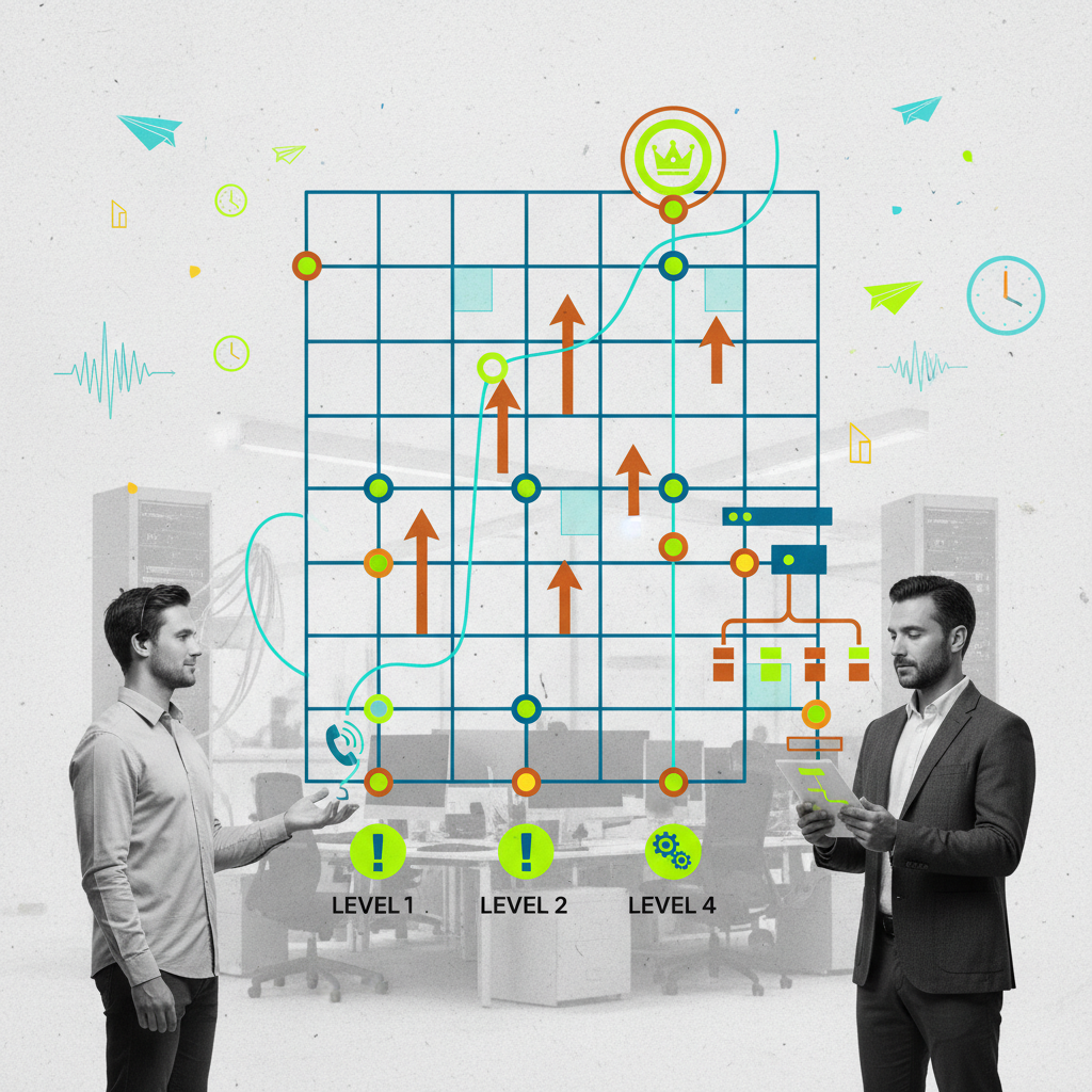 What is an incident escalation matrix?