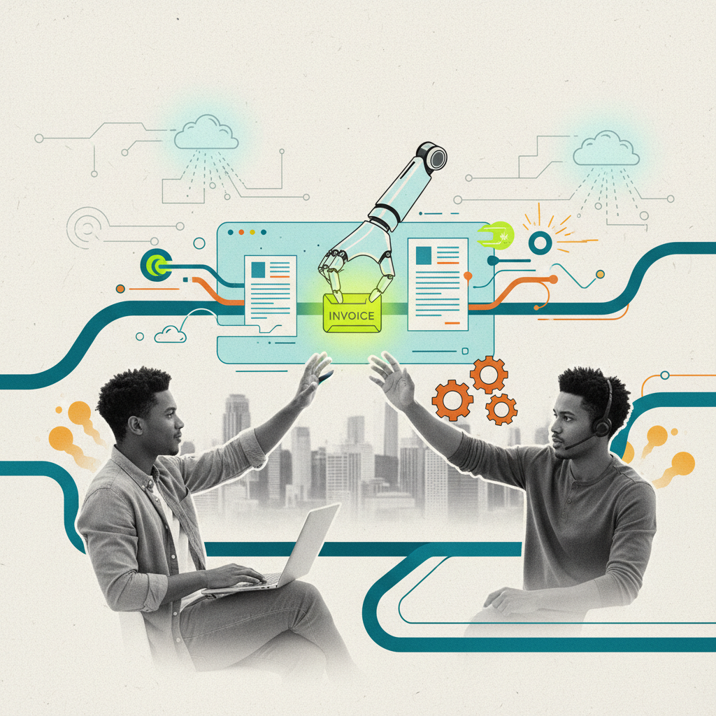 How can external teams automate invoicing?