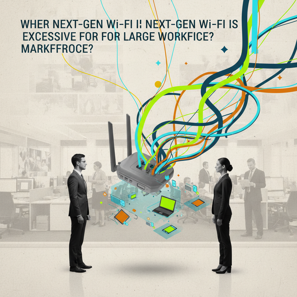 Is Wi-Fi 7 overkill for large staff?