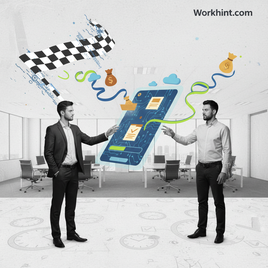 Why does my staff want payment upon completion?