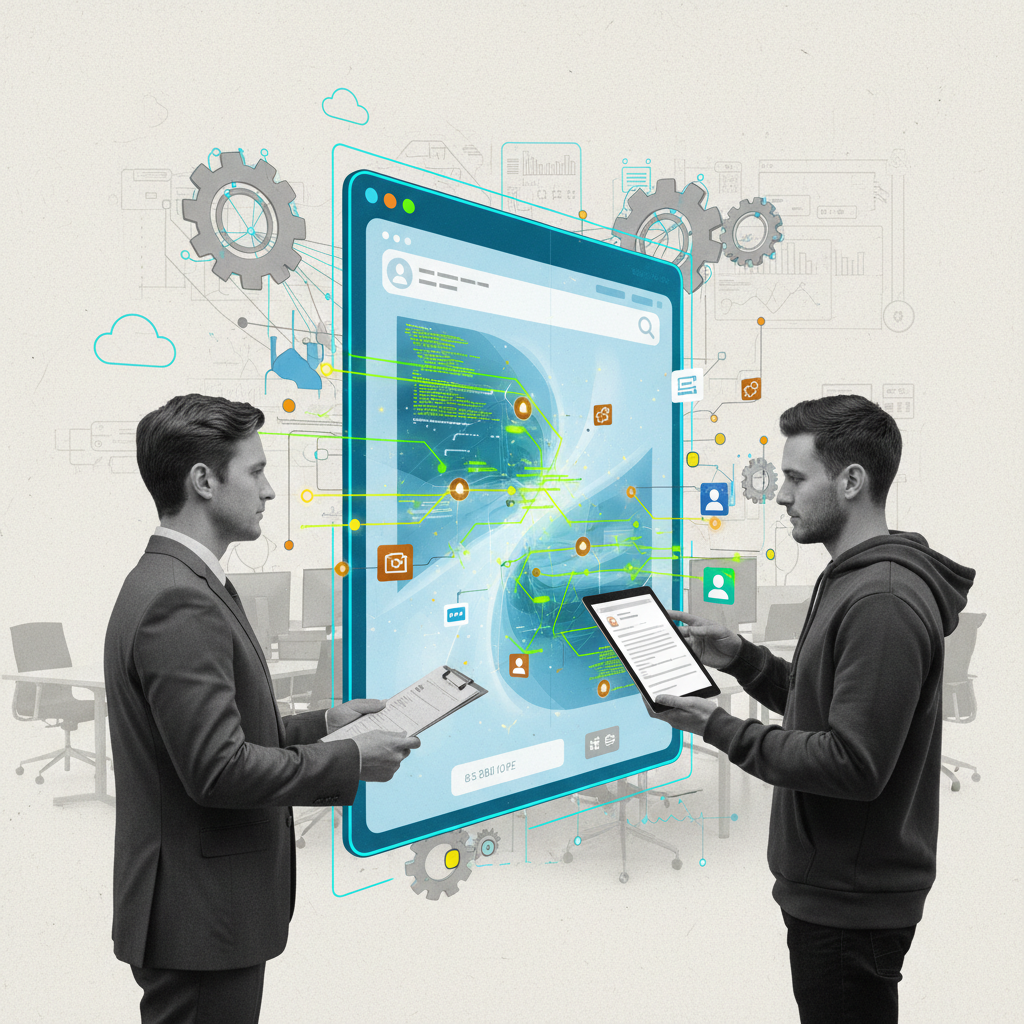 When should a workforce use a white-label portal?