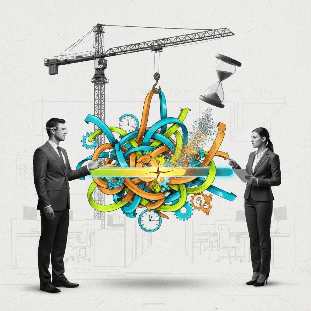 Why do external teams slow project execution?