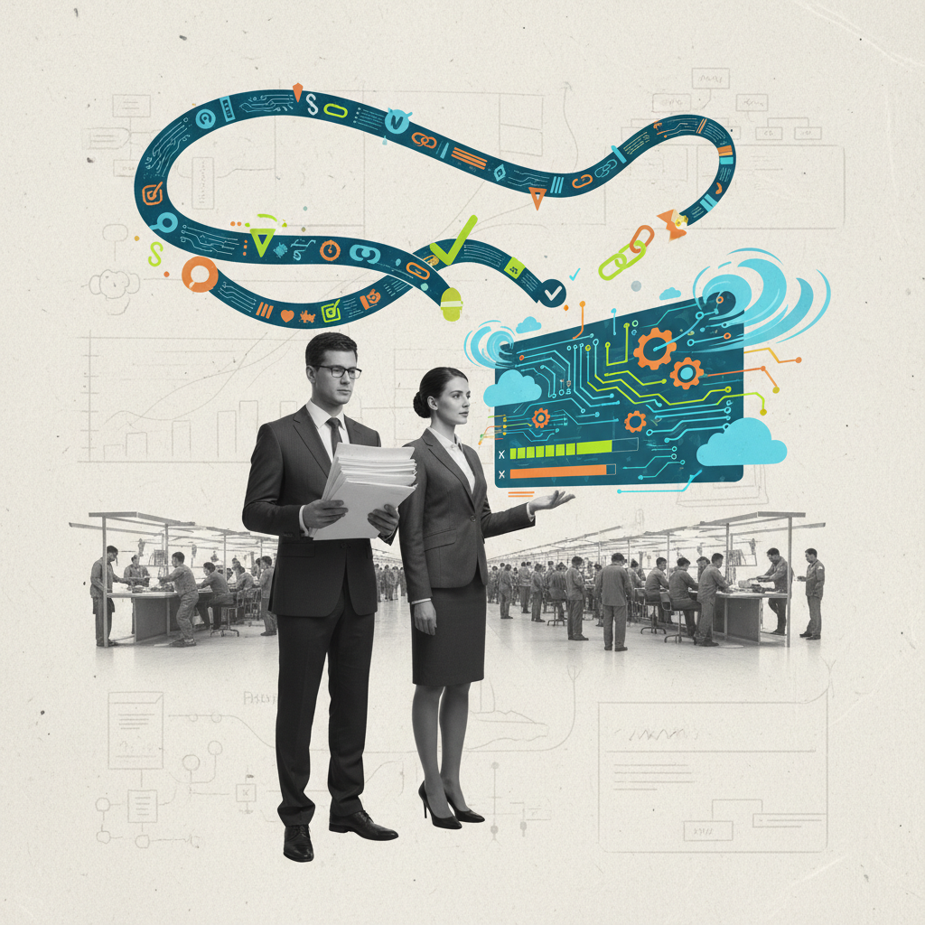 Do automated contracts slow a large workforce?