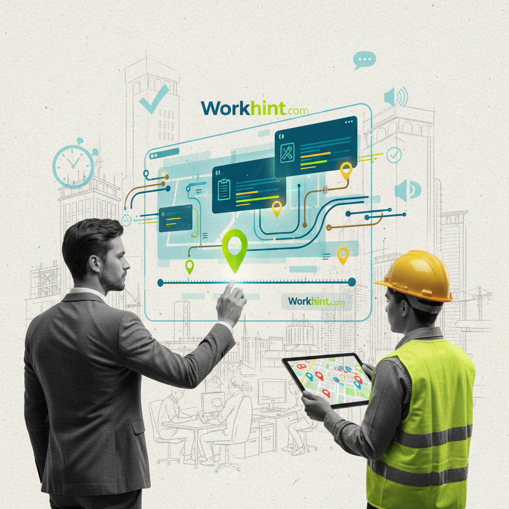 What is real-time work assignment for staff?