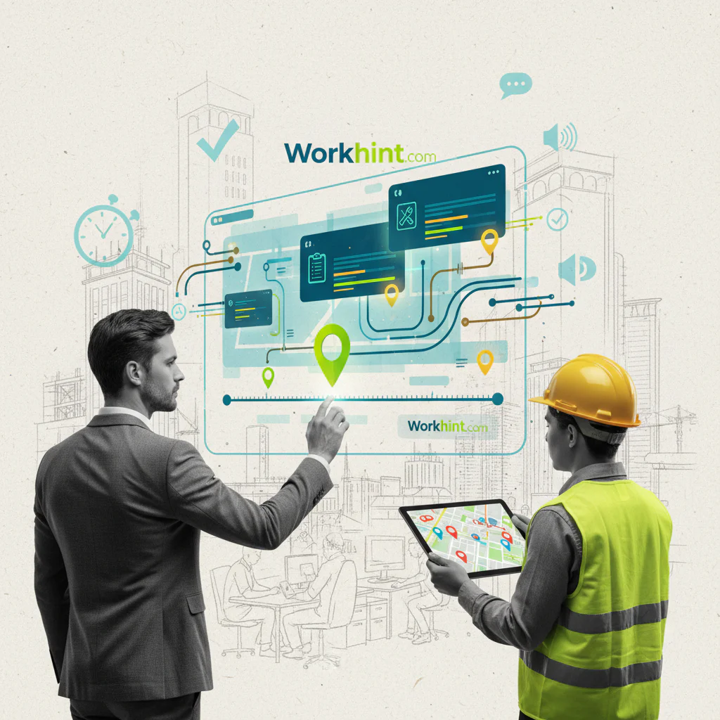 What is real-time work assignment for staff?