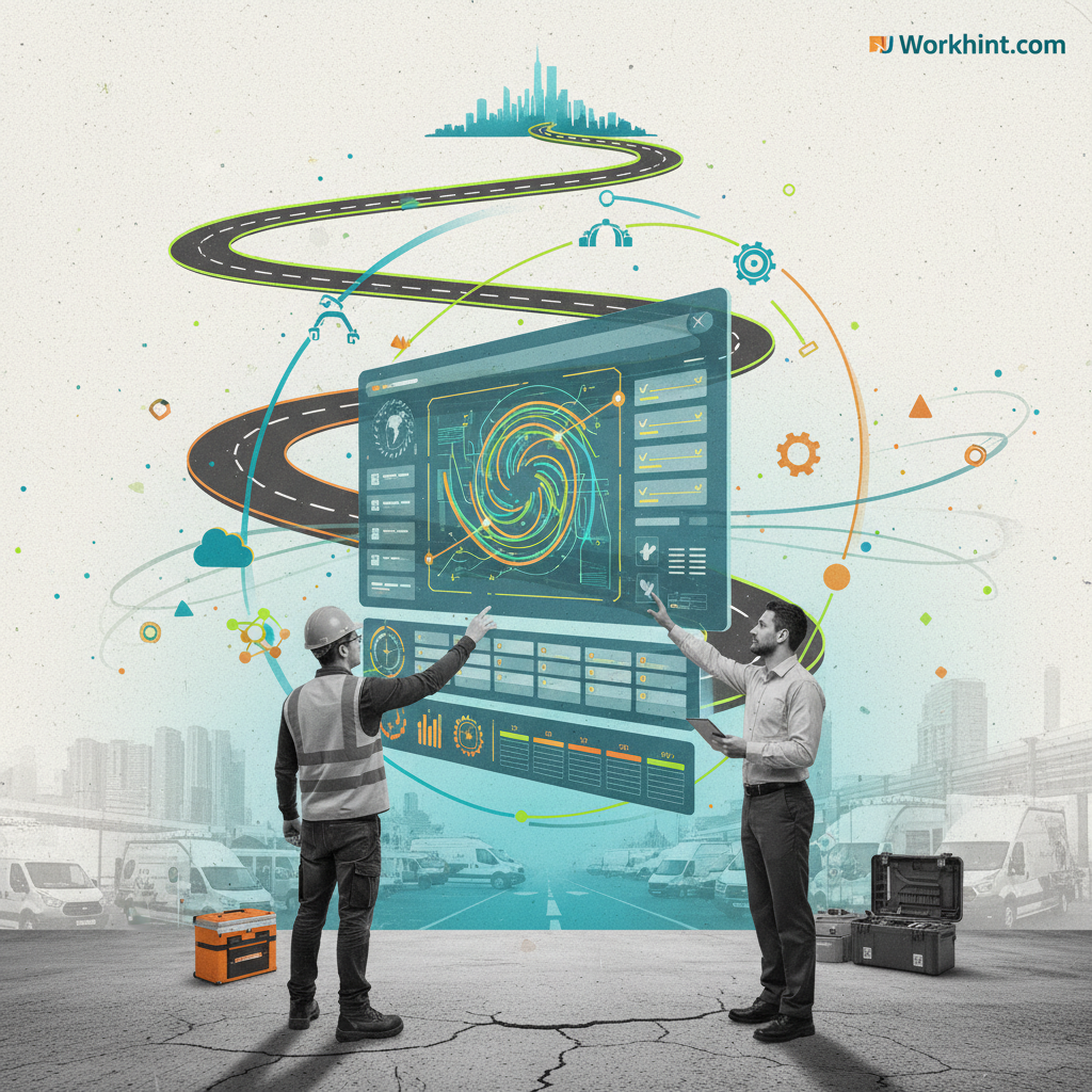 What field service software suits big teams?
