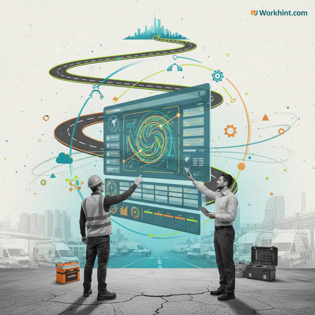 What field service software suits big teams?