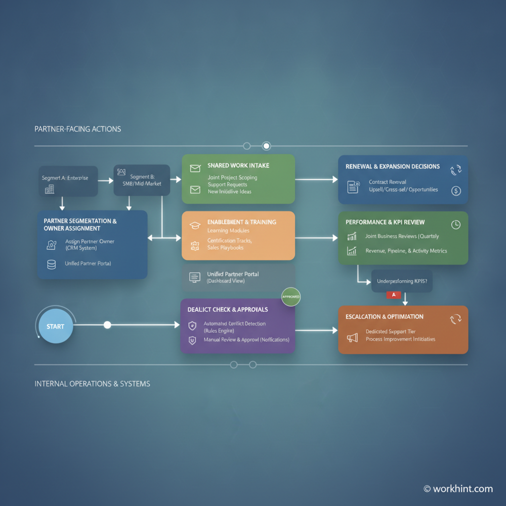 Channel partner management workflow