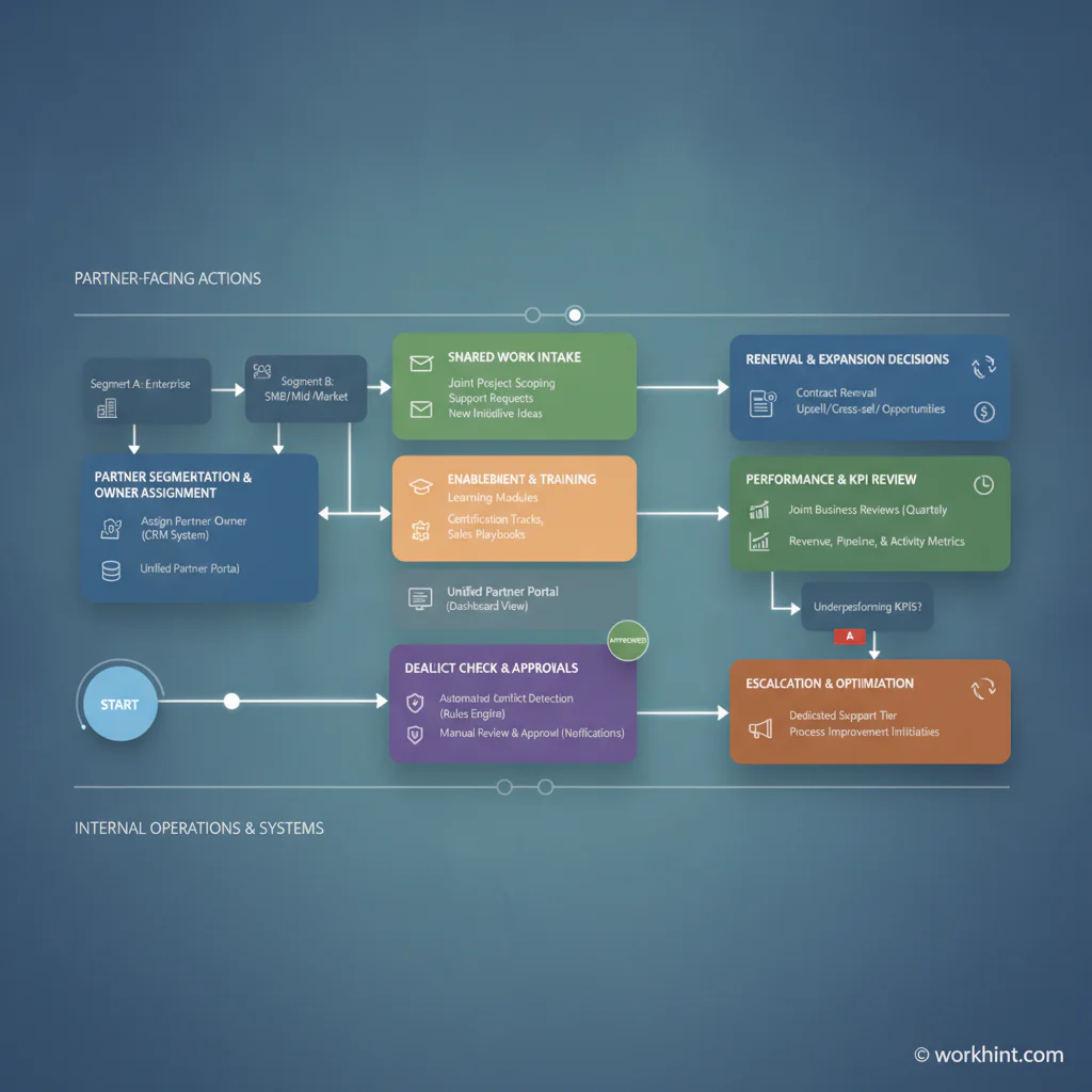 Channel partner management workflow