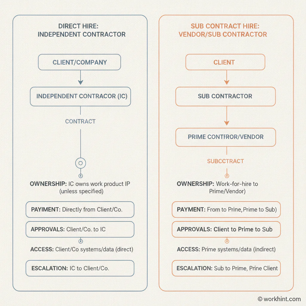 Independent Contractor vs Subcontractor: Key Differences for Businesses