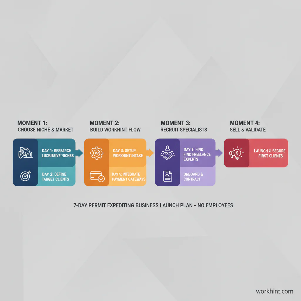 7-day permit expediting business launch roadmap
