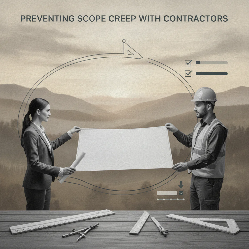 How to Prevent Scope Creep When Working With Contractors