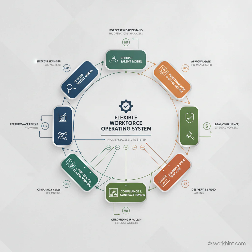 Contingent workforce planning workflow