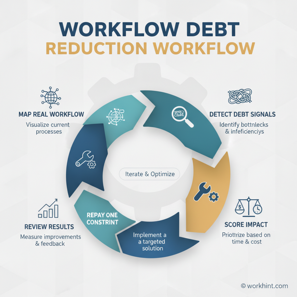 Workflow debt reduction workflow loop