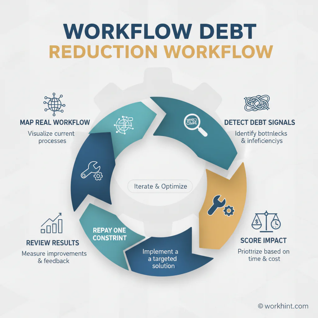 Workflow debt reduction workflow loop