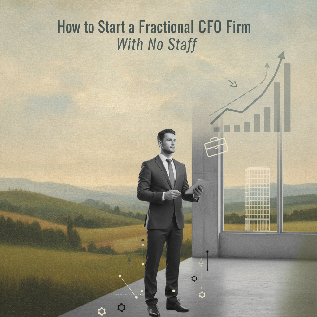How to Start a Fractional CFO Firm With No Staff