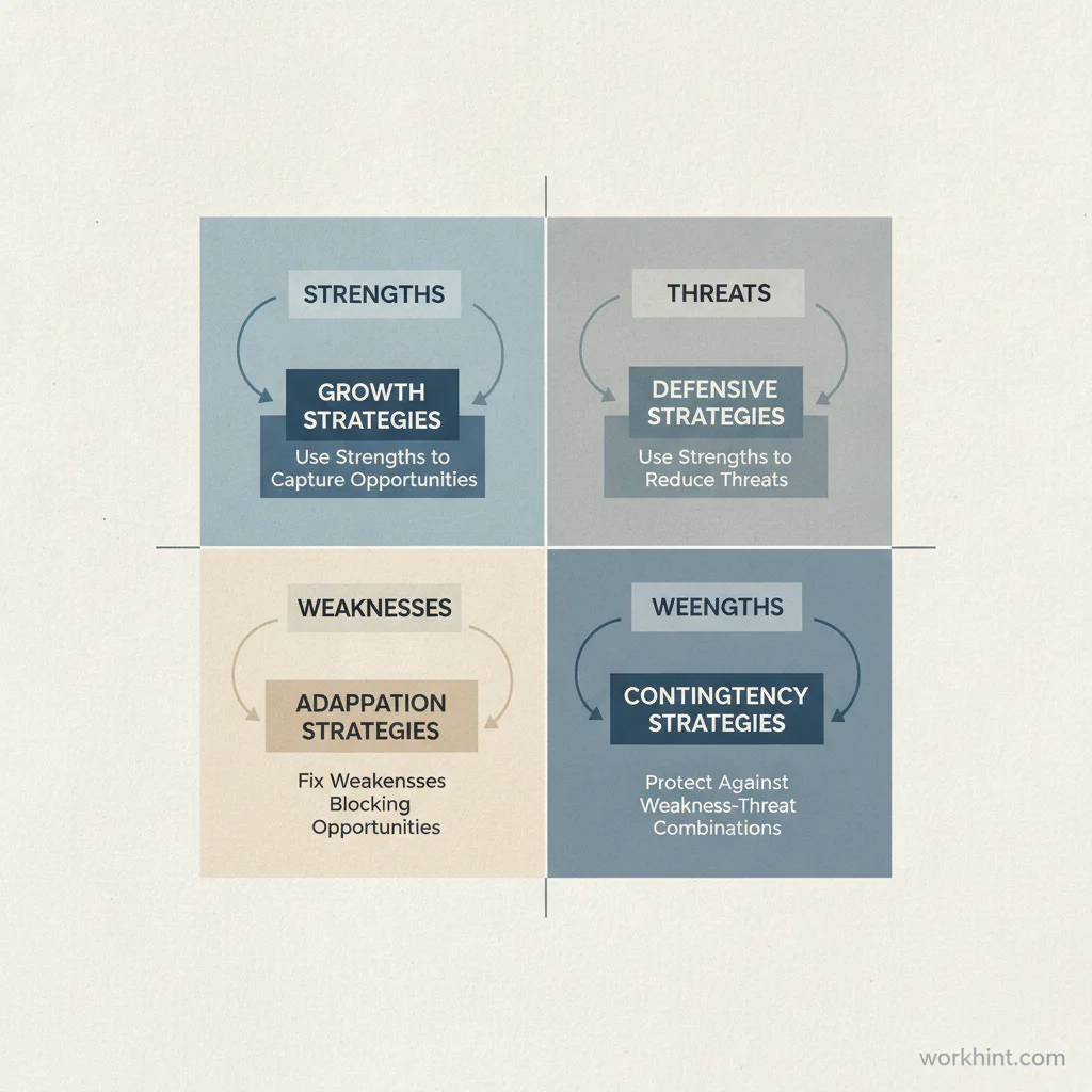 SWOT Analysis Template for Strategic Planning