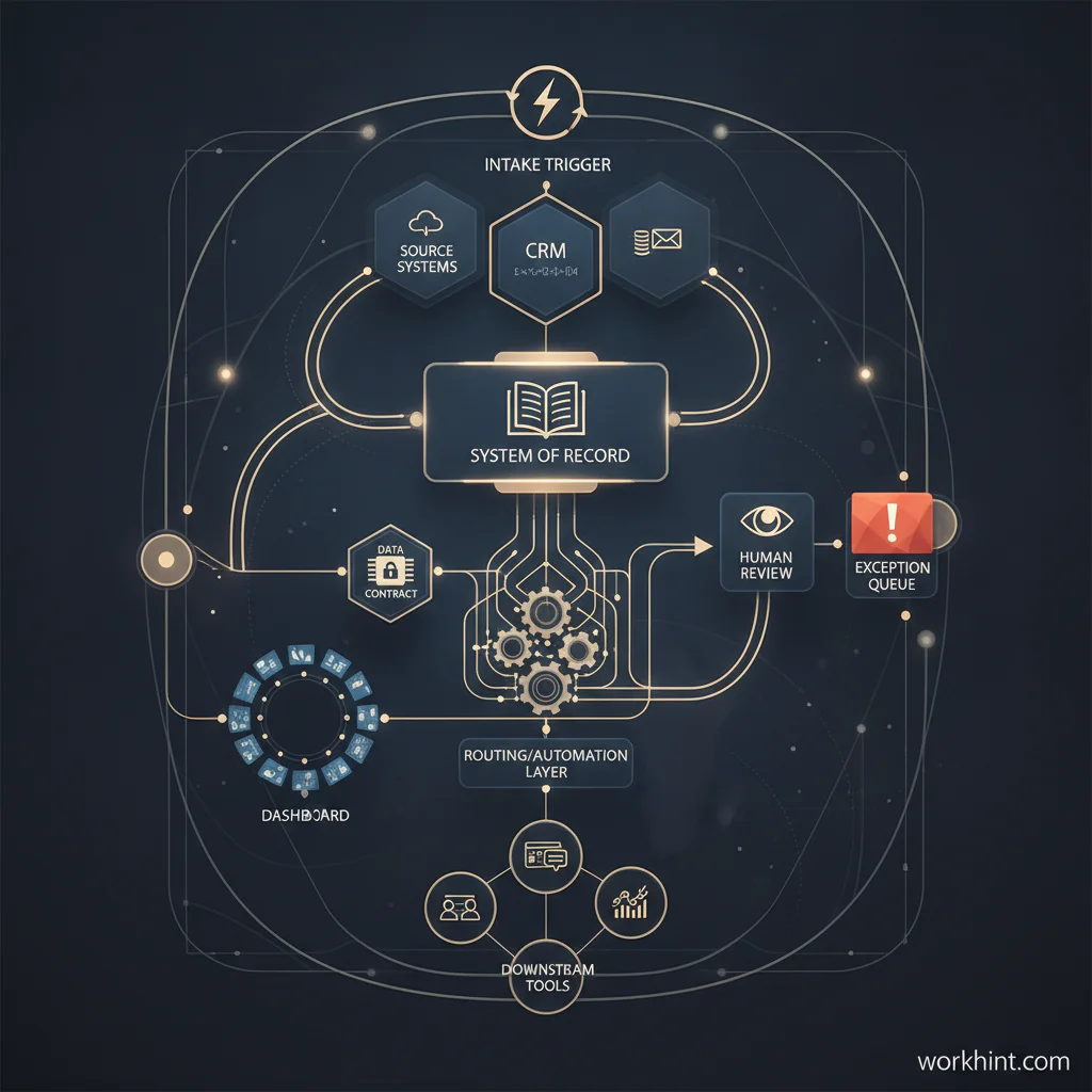 Workflow integration operating model