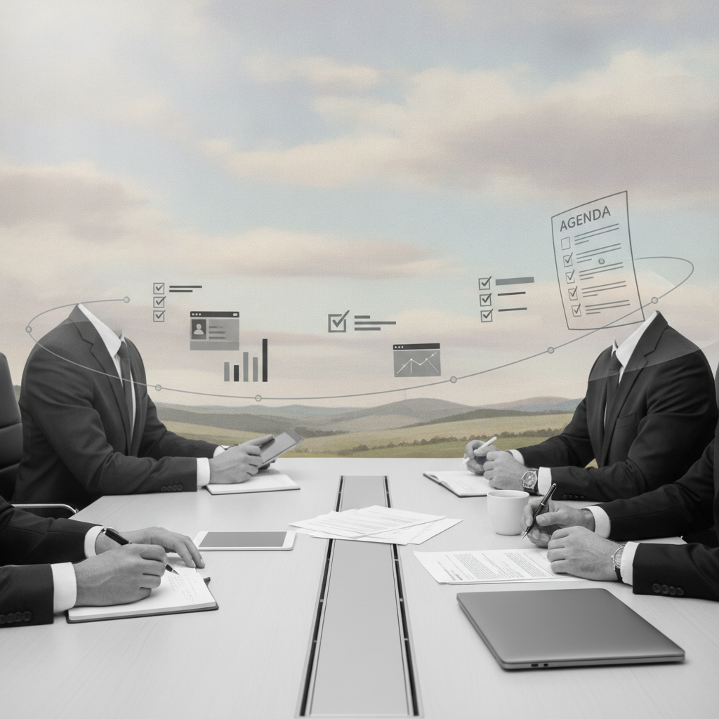 Board Meeting Agenda Template for Business Teams