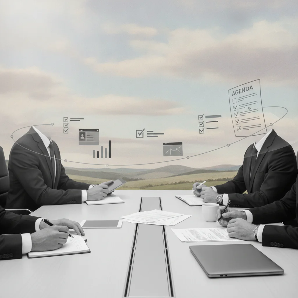 Board Meeting Agenda Template for Business Teams