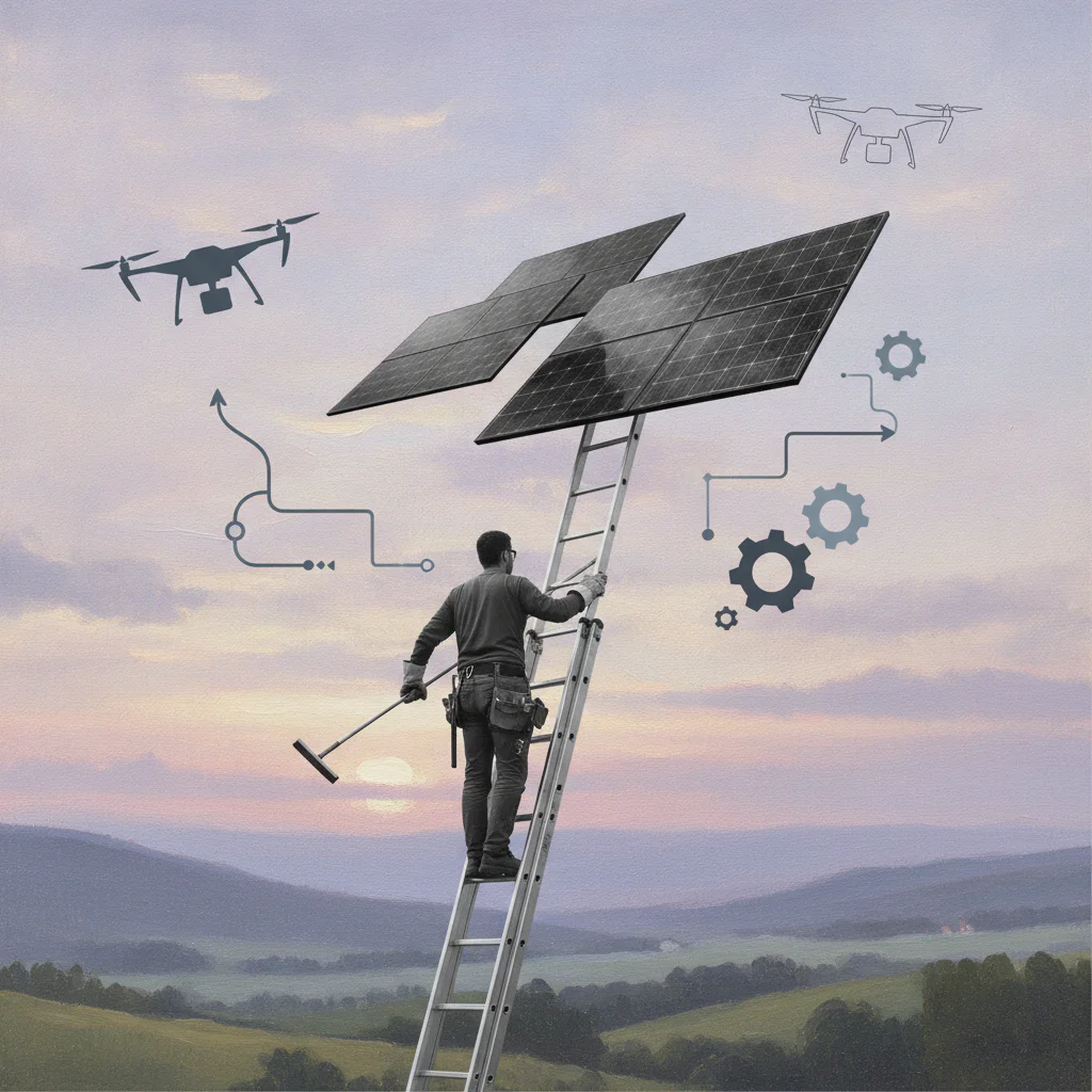 Start a Solar Panel Cleaning Business With No Staff