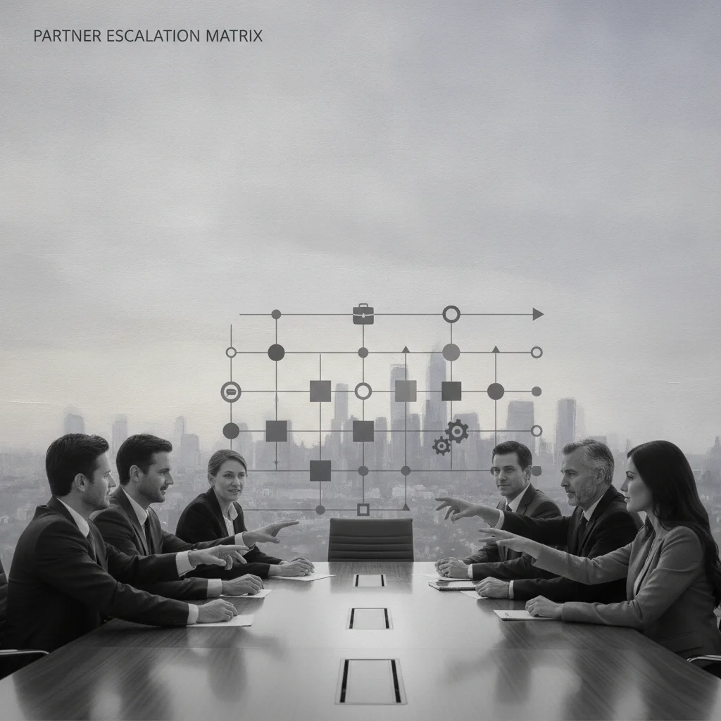 Partner Escalation Matrix for Business Teams