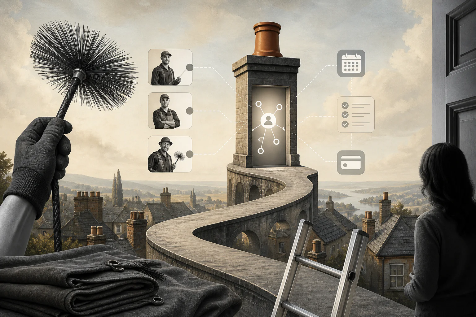 How to start a chimney sweep business with no staff