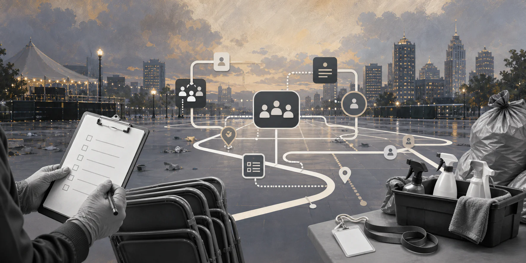 How to Start an Event Cleanup Business With No Staff