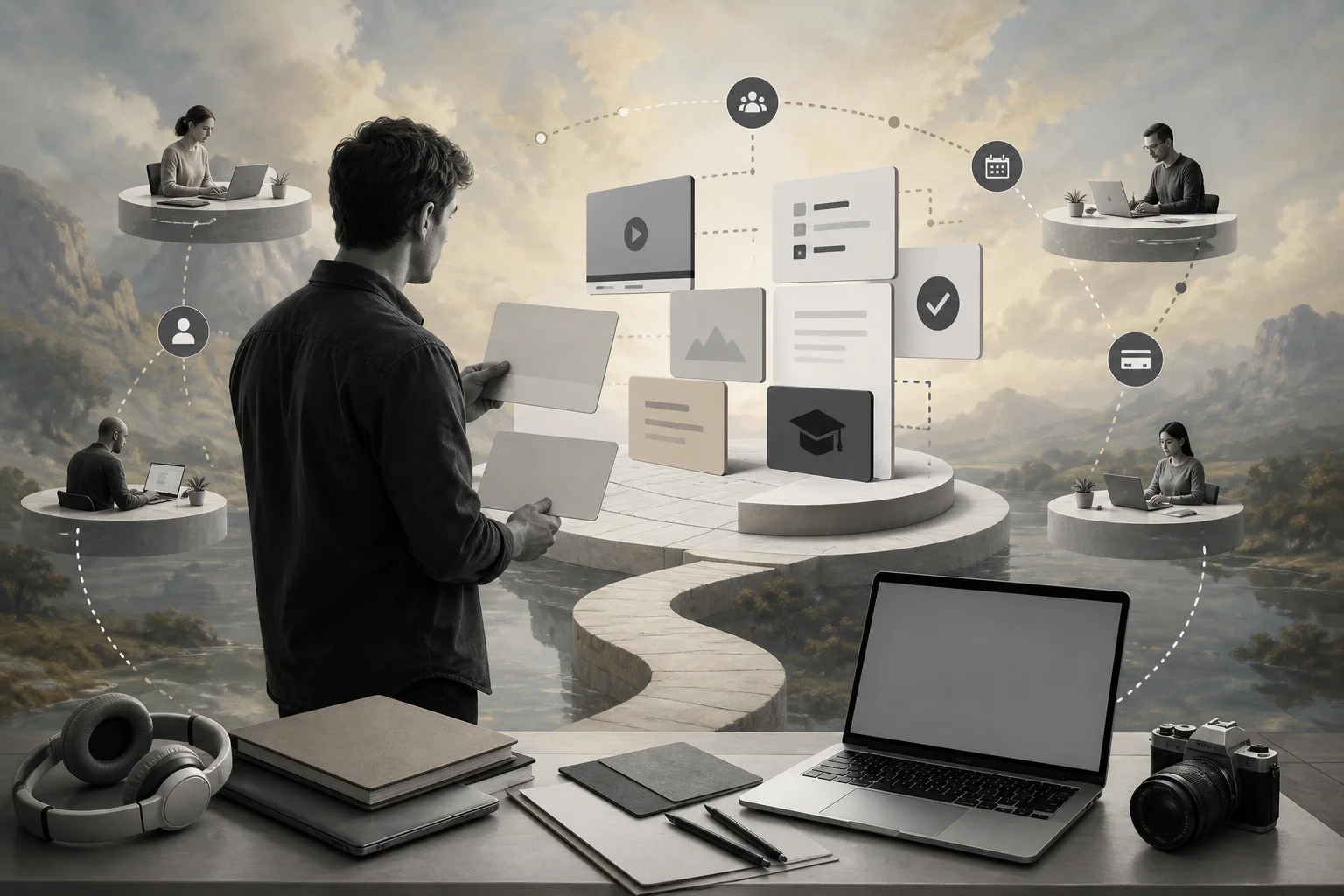 How to Start a Course Creation Agency With No Staff