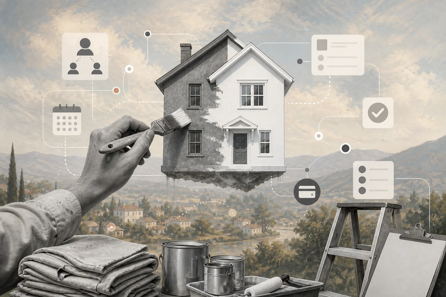 How to Start a Painting Business With a Small Budget