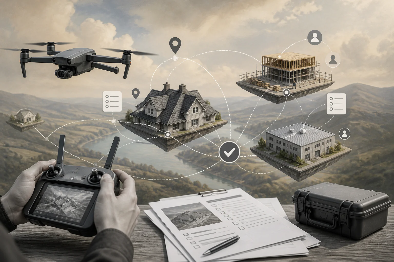 How to Start a Drone Inspection Business With No Staff