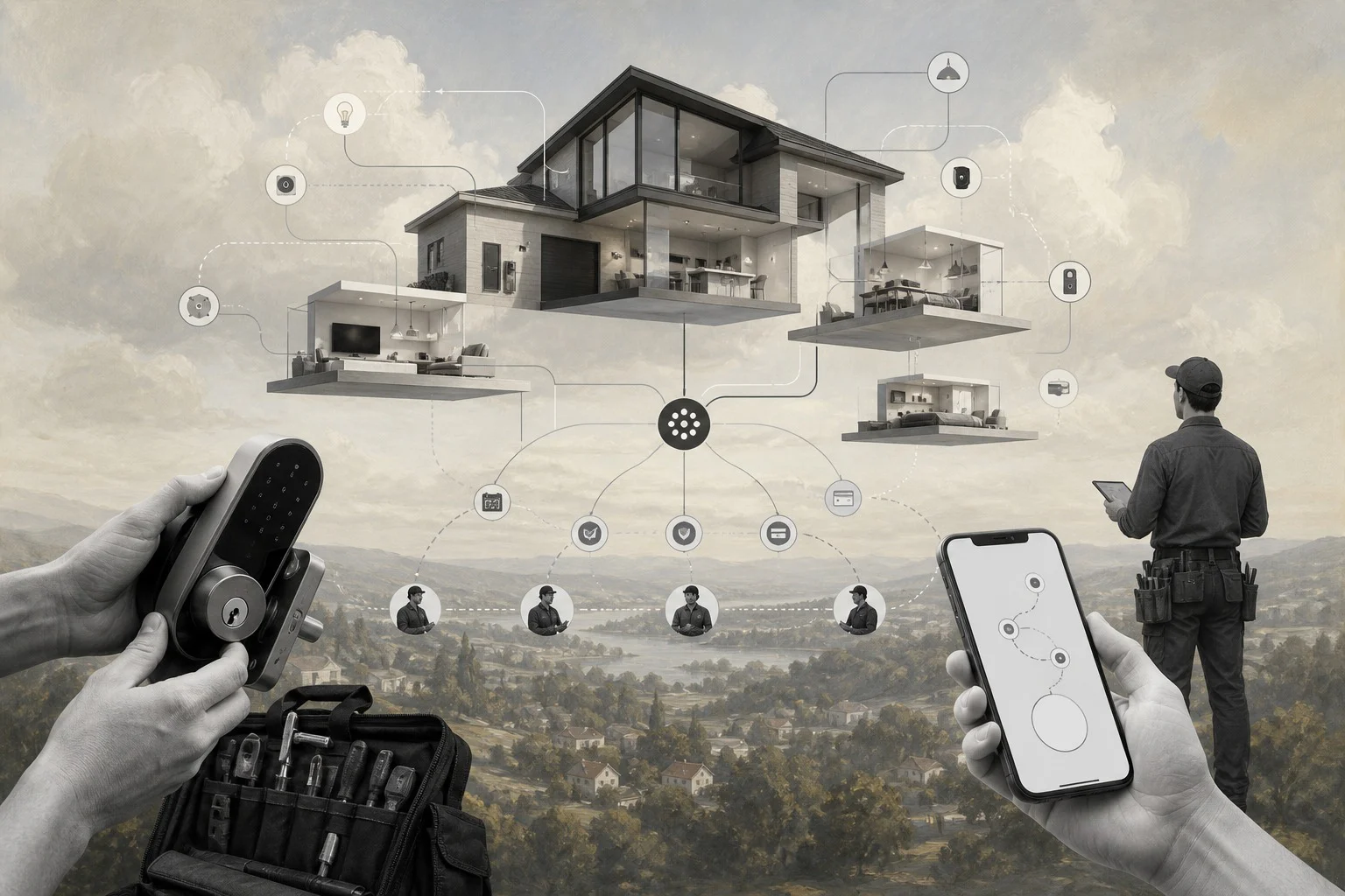 How to Start a Smart Home Business With No Staff