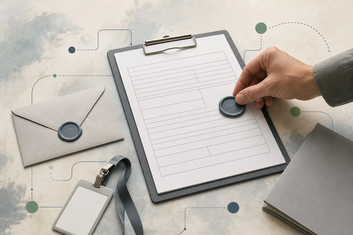Work authorization form template featured image