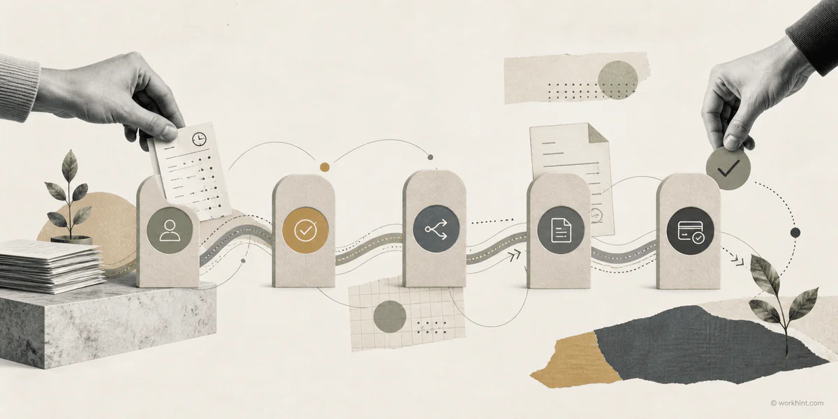Freelancer hour tracking workflow