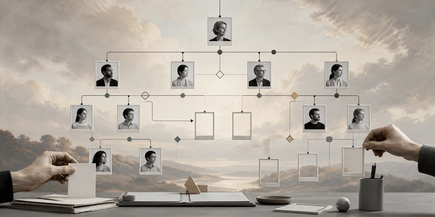 Organizational Chart Template for Business Teams