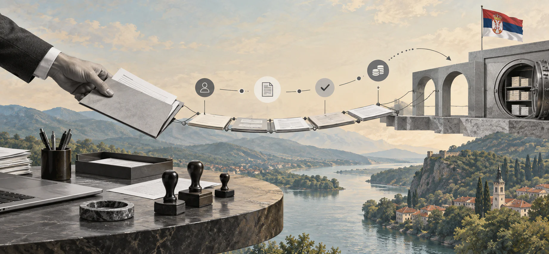 How to Pay Contractors in Serbia as a Business