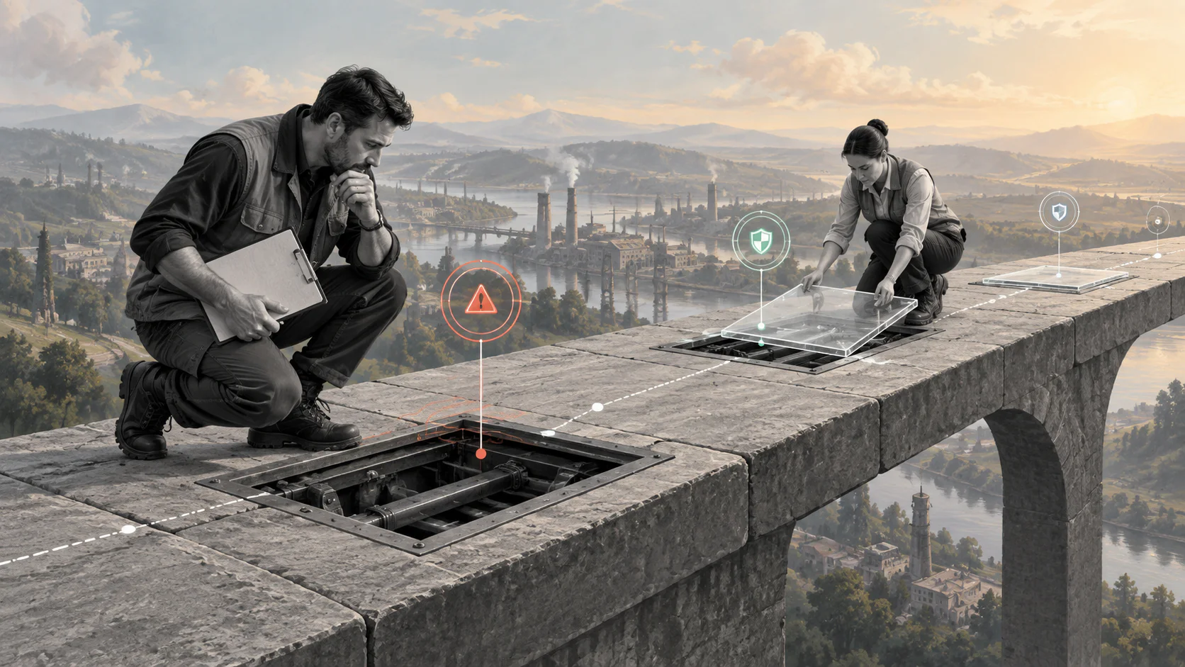 Process FMEA revealing failure risks and preventive controls across a business workflow