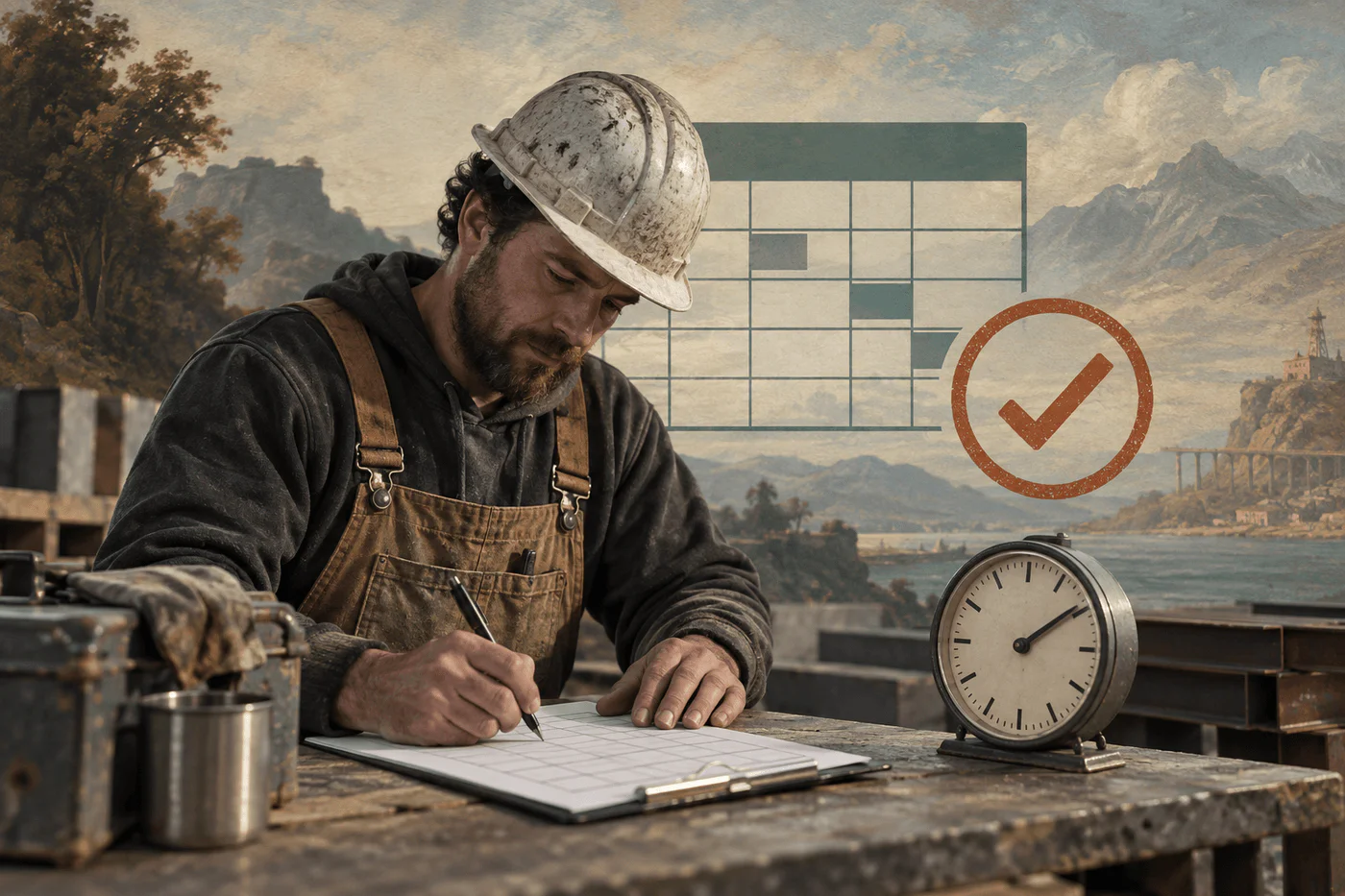 Contractor Time Tracking Template